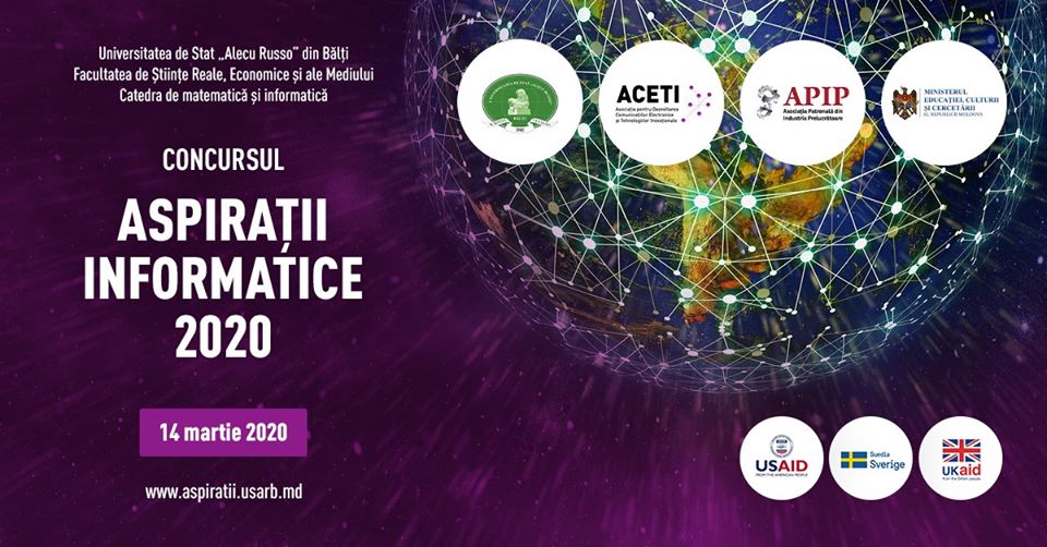 Concursul „Aspirații Informatice” – 2020