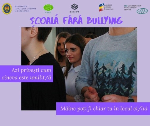 Colegiul Politehnic din mun. Bălți susțin campania #ȘcoalăFărăBullying
