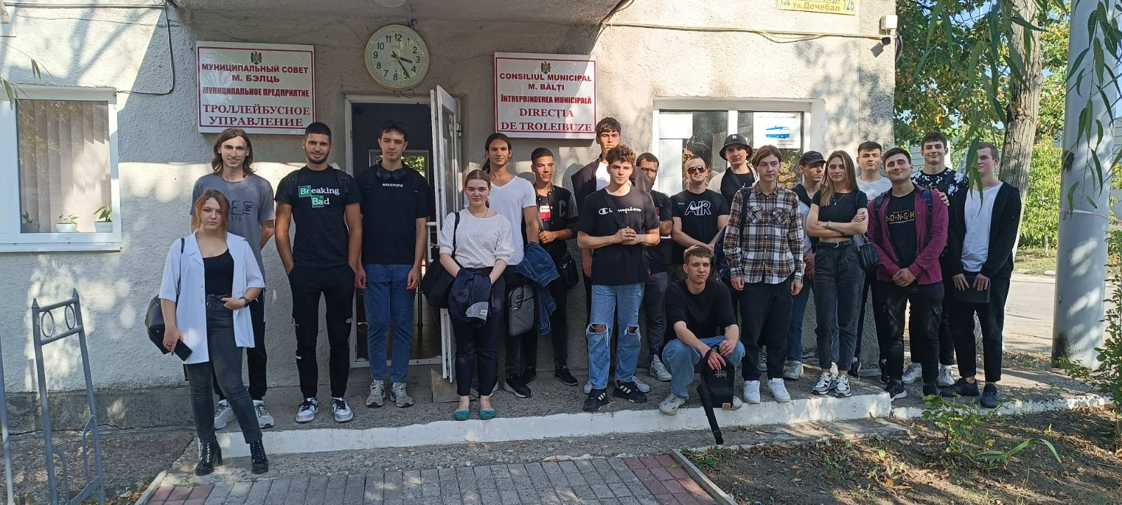 Vizita de studii &Icirc;M Direcția de Troleibuse din Bălți