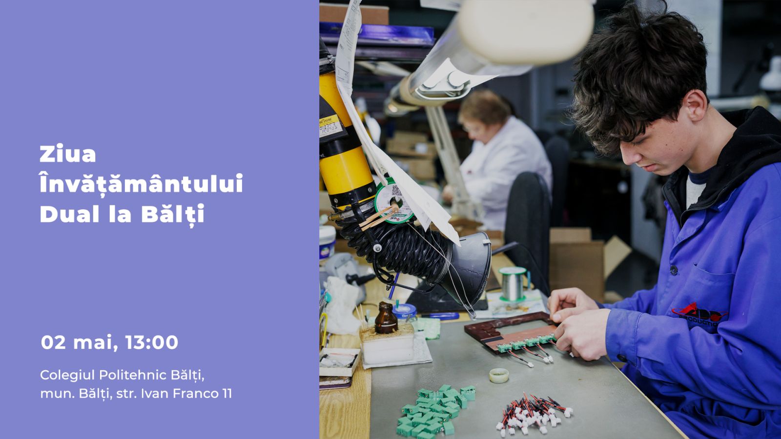 Ziua &Icirc;nvățăm&acirc;ntului Dual la Colegiul Politehnic din Bălți!