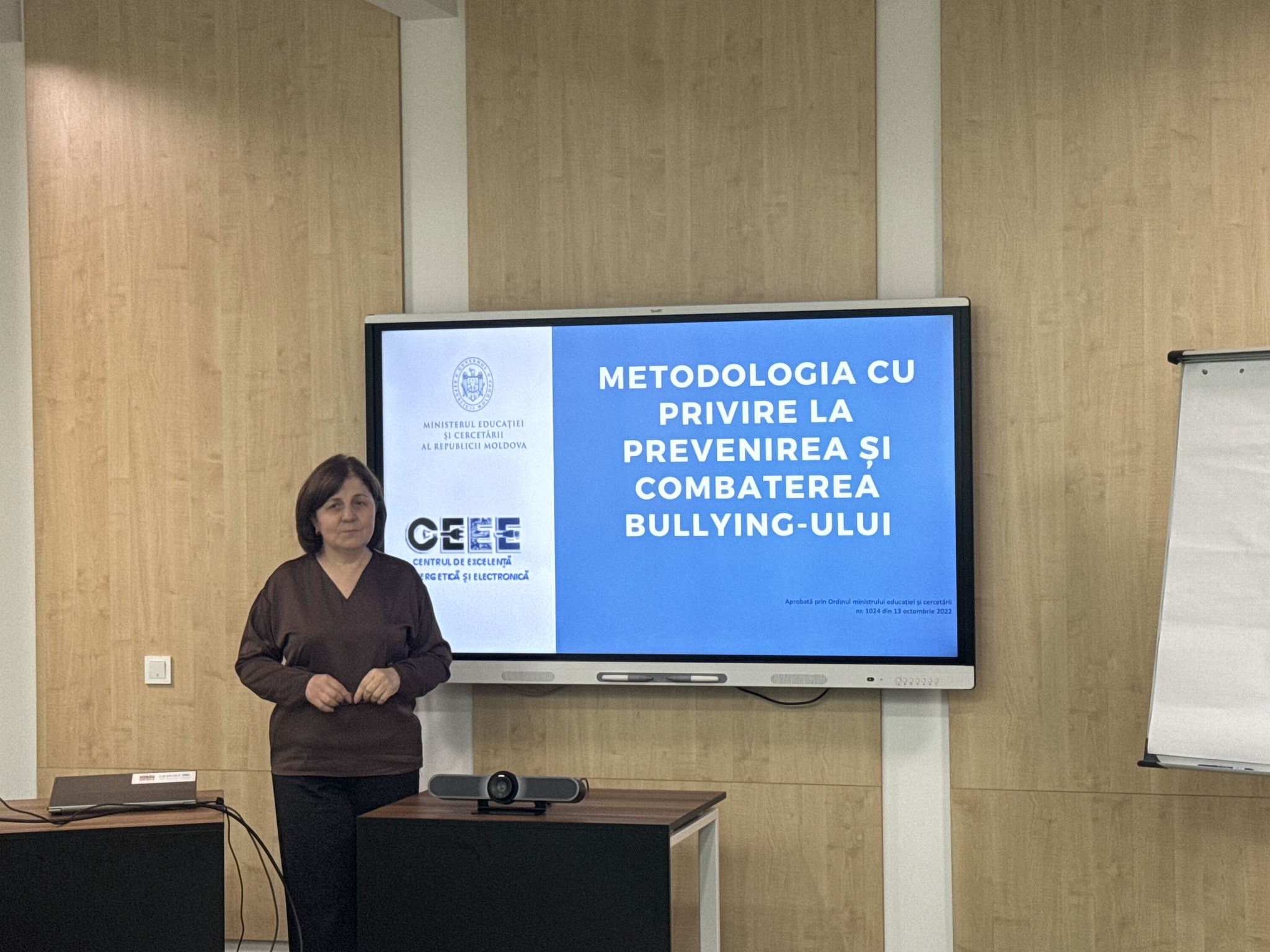 Atelier de lucru național „Stop Bullying” organizat la Colegiul Politehnic din Bălți