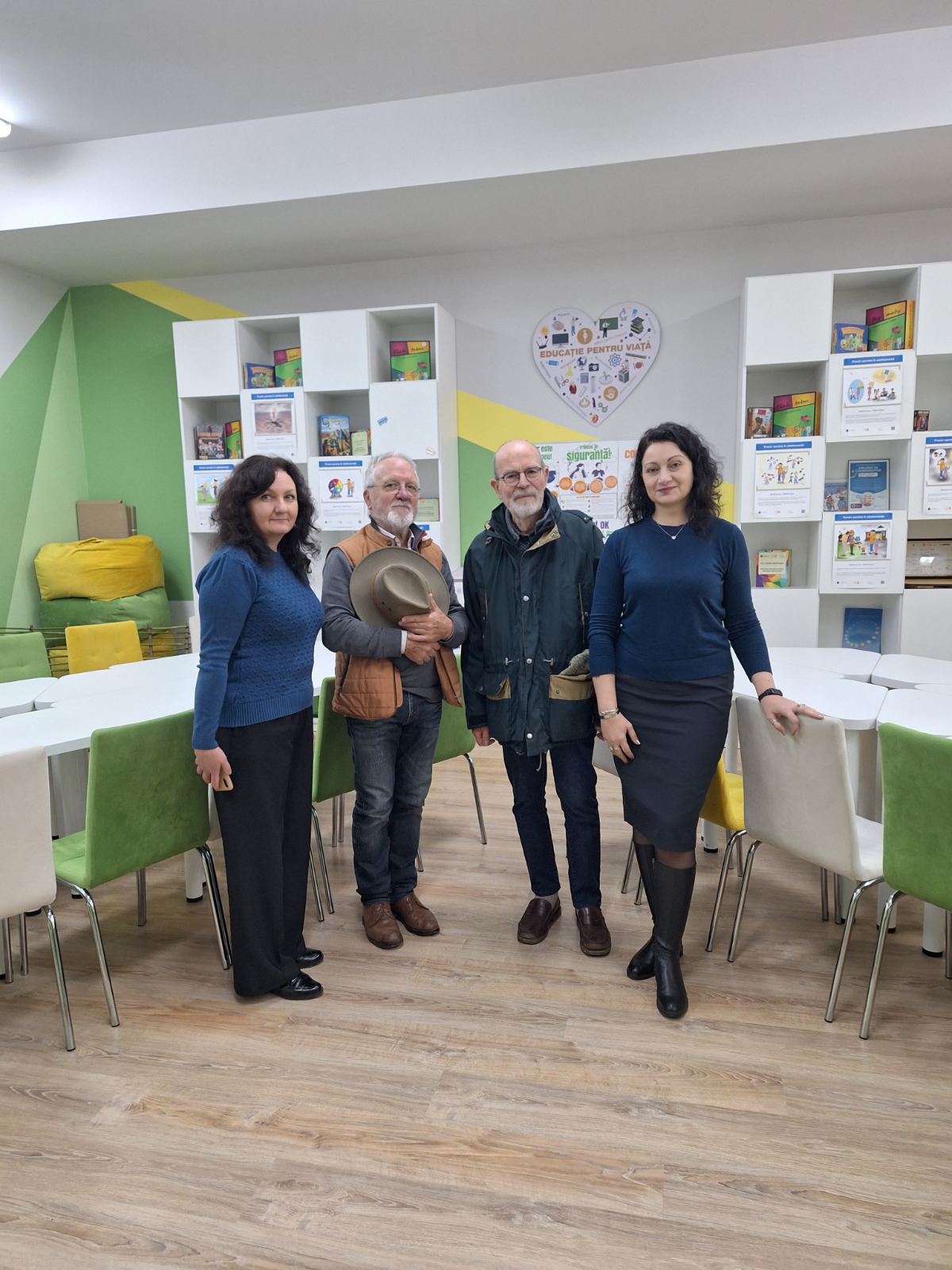 O vizita surpriză a membrilor Asociație Solidarité Laïque, din Franța